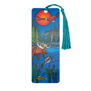 3D Lenticular Bookmark - All My Relatives (Indinawemaaganidag)