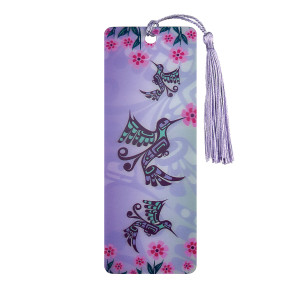 3D Lenticular Bookmark - Hummingbird