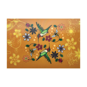 3D Lenticular Art Card - Hummingbird (Nenookaasi)