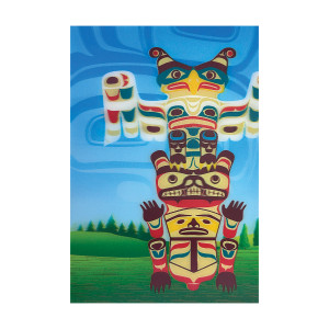 3D Lenticular Art Card - Totem