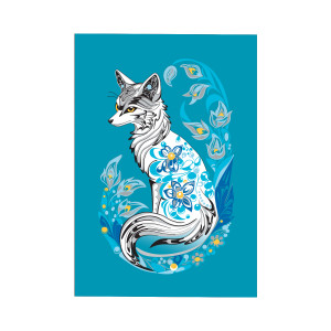 Postcard - Foxy