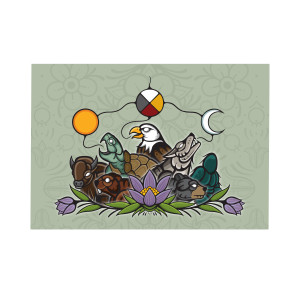 Postcard - The Seven Teachings