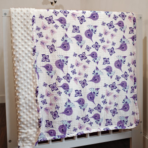 Fleece Blanket - Young Hummingbird