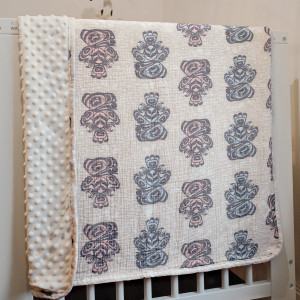 Baby Blanket - Baby Raven