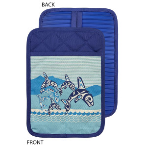 Silicone Potholder - Orca Family