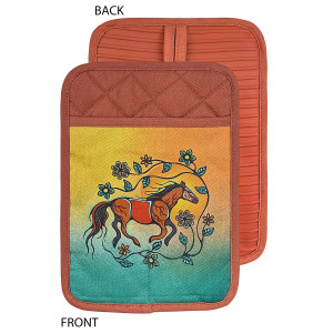 Silicone Potholder - Horse (Bebezhigooganzhii)