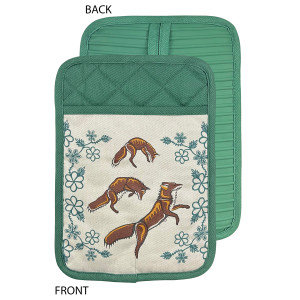 Silicone Potholder - Foxes (Wagooshna)