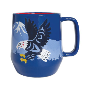 Big Ceramic Mug (20oz) - Sp'óq'es (Eagle)