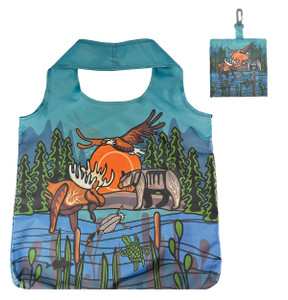 Foldable Shopping Bag - All My Relatives (Indinawemaaganidag)