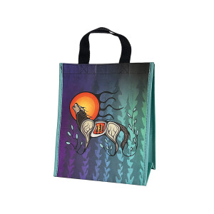 Eco Bag Small - Wolf (Ma'iingan)