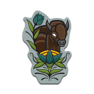 3D Magnet - Buffalo - Respect