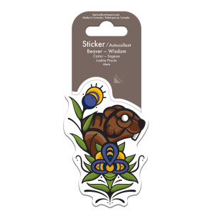 Sticker - Beaver - Wisdom