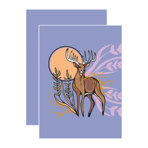 Notebook - Deer (Waawaashkeshi)