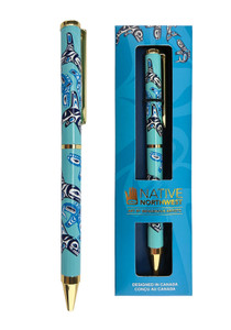 Premium Ballpoint Pen - Orca Family