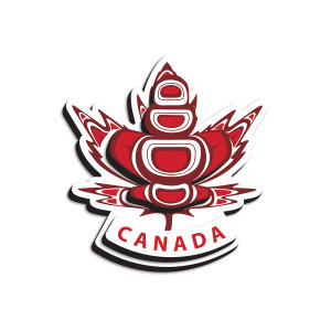 3D Magnet - Indigenous Maple (Canada)