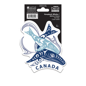 Premium Decals - Humpback Whales (Canada)