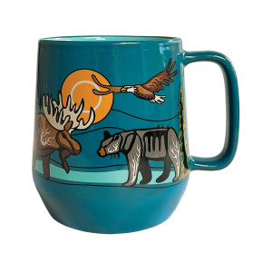 Big Ceramic Mug - All My Relatives (Indinawemaaganidag)