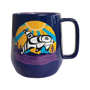 Big Ceramic Mug - Killer Whale