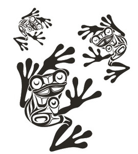 Premium Decal - Frogs