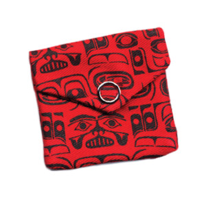 Pocket Spirit Pouch - Chilkat Whale