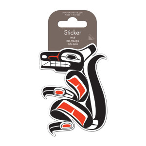 Sticker - Wolf - Ben Houstie Sticker - Wolf - Ben Houstie