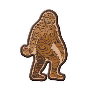 Small Embroidered Patch - Sasquatch