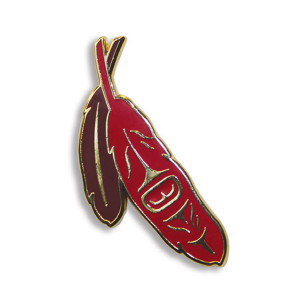 Enamel Pin - Sacred Feather