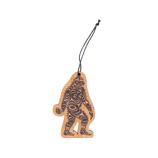 Wood Ornament - Sasquatch