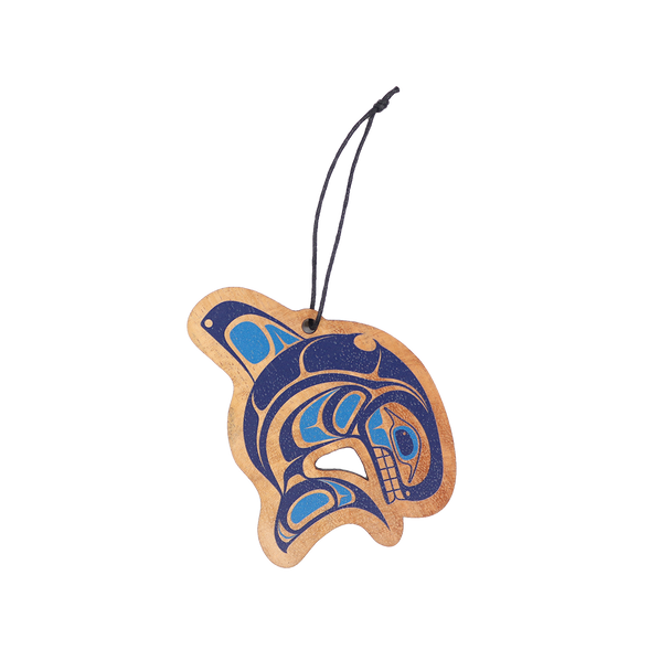 Wood Ornament  - Whale