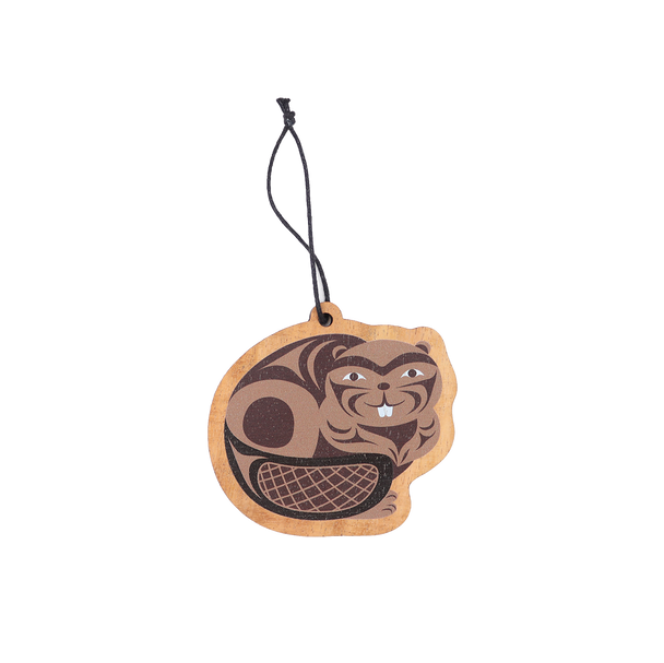 Wood Ornament - Beaver