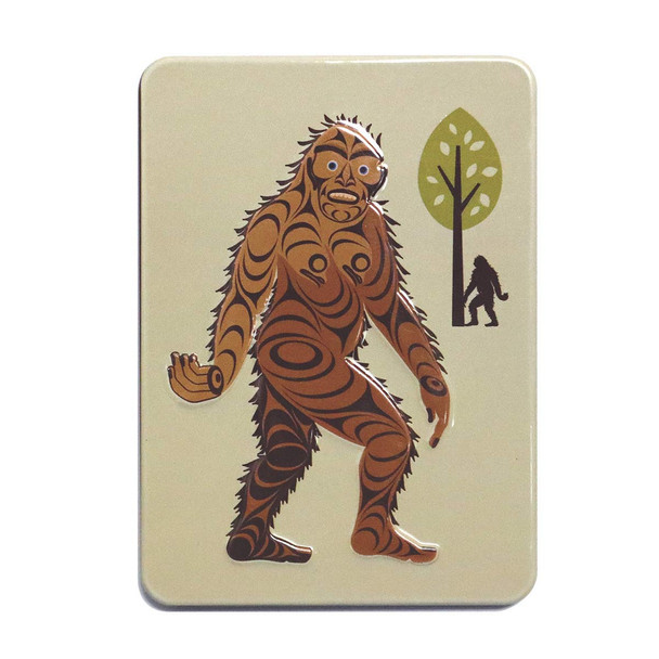 Embossed Metal Magnet - Sasquatch