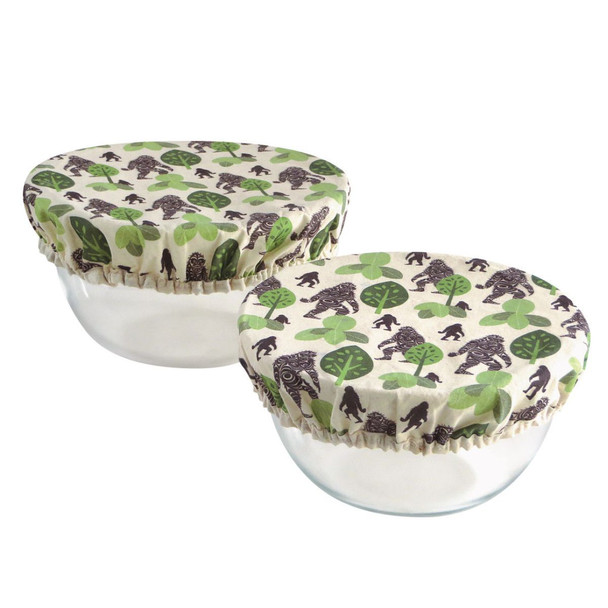 Set of 2 Reusable Bowl Covers - Sasquatch Set of 2 Reusable Bowl Covers - Sasquatch
