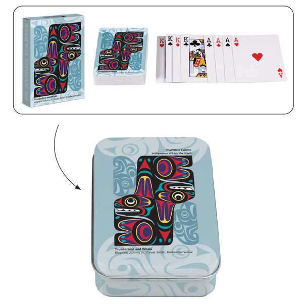 Playing Cards - Single Deck - Thunderbird and Whale