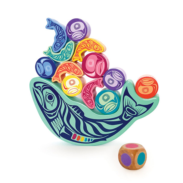 Balancing Game - Salmon and Eggs Balancing Game - Salmon and Eggs