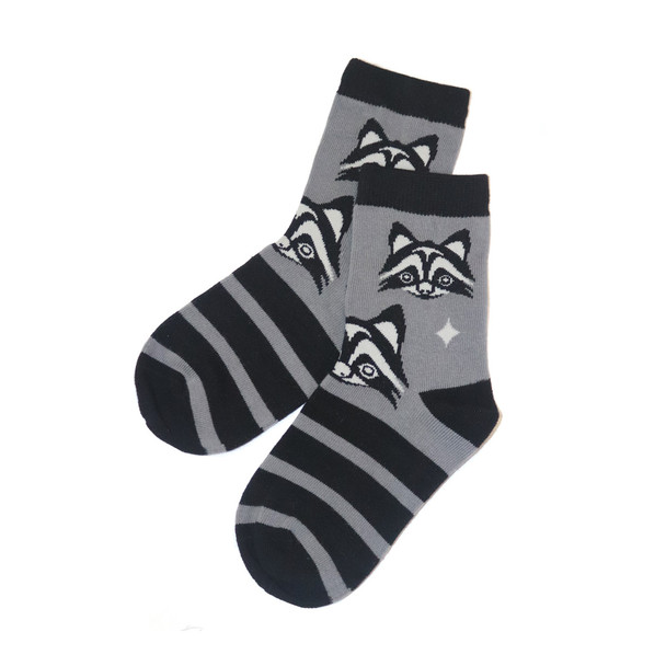 Kids Socks - Raccoon