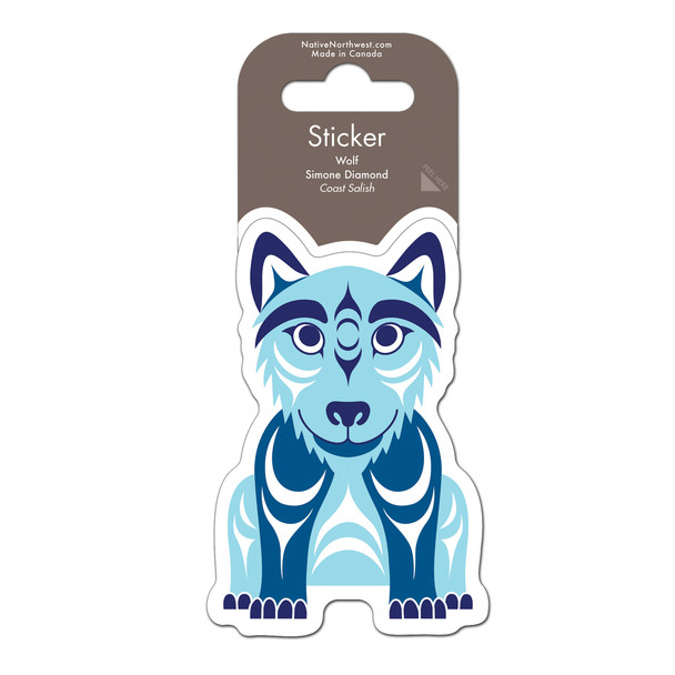Sticker - Wolf - Simone Diamond