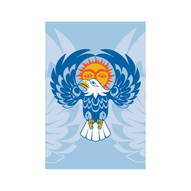 Postcard - Eagle Sun