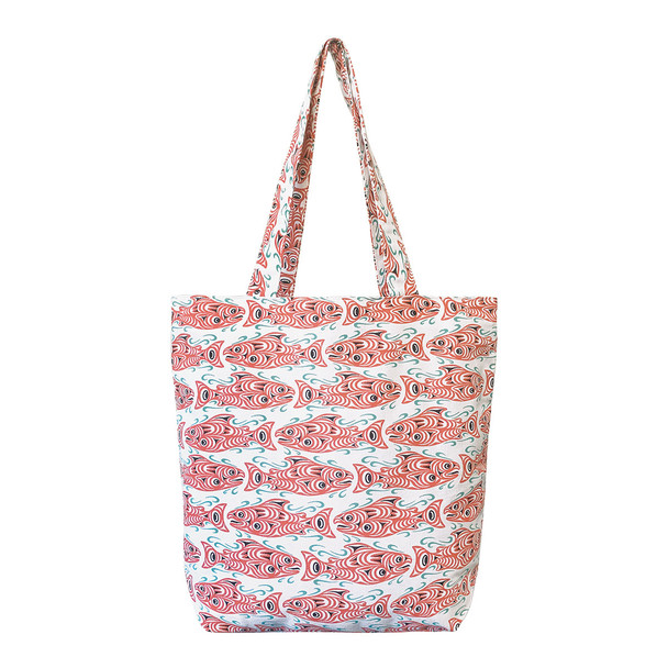 Everyday Canvas Tote - Coho Salmon