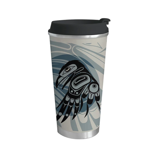 Art Travel Mug (18oz) - Raven Moon