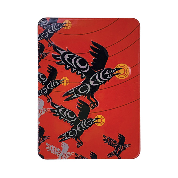 Embossed Metal Magnet - Chasing Light