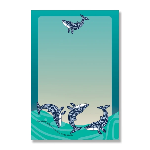 Notepad - Humpback Whale