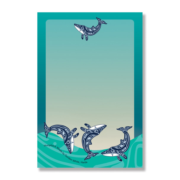 Notepad - Humpback Whale Notepad - Humpback Whale