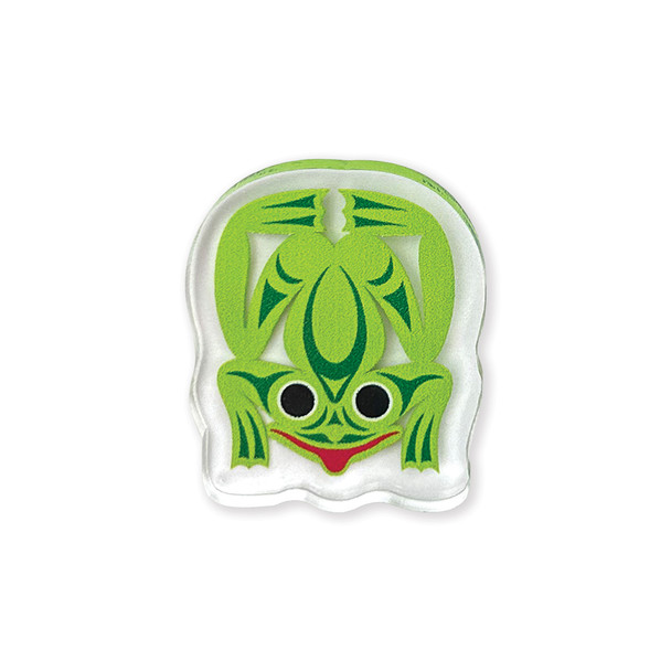 Acrylic Pin - Frog