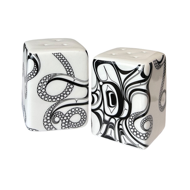 Salt & Pepper Shaker Set - Octopus (Nuu)