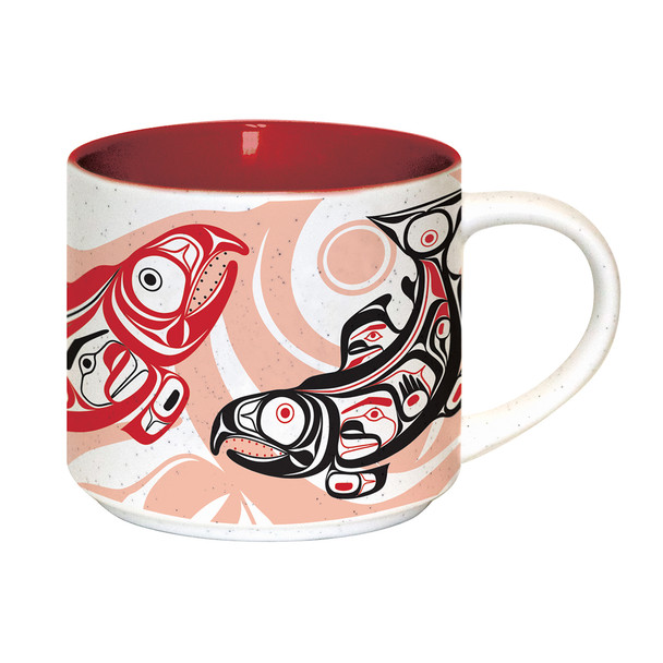 Ceramic Mug (16oz) - Salmon
