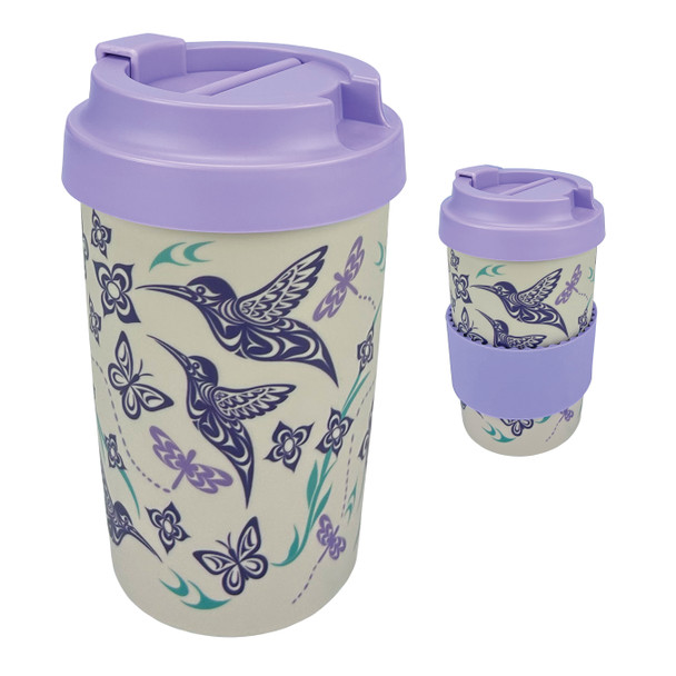 Eco Travel Mug (15oz) - Hummingbird