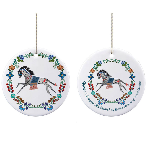 Ceramic Ornament - Horse (Gidagiza Mishtadim)