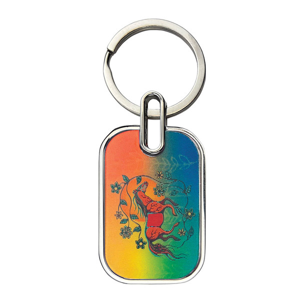 Lenticular Keychain - Horse (Bebezhigooganzhii)
