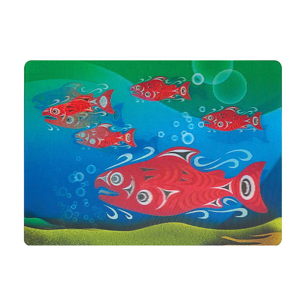 3D Lenticular Magnet - Coho Salmon