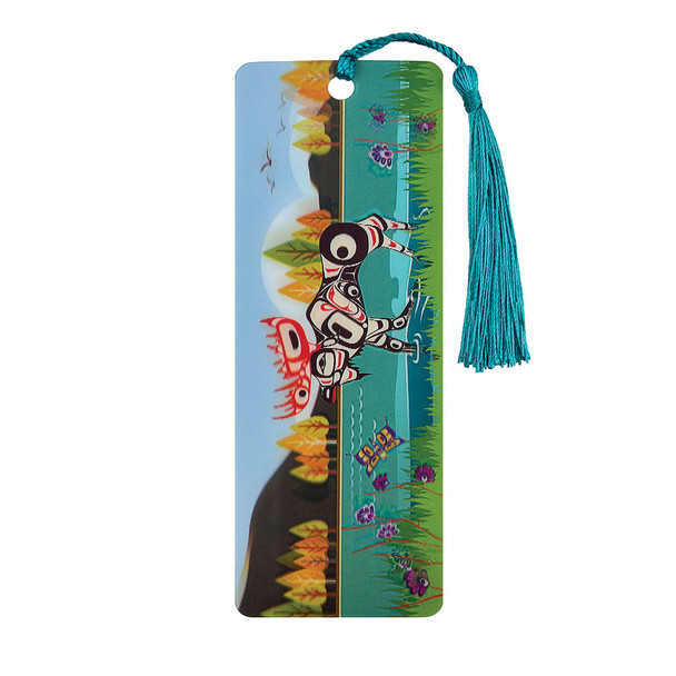 3D Lenticular Bookmark - Moose